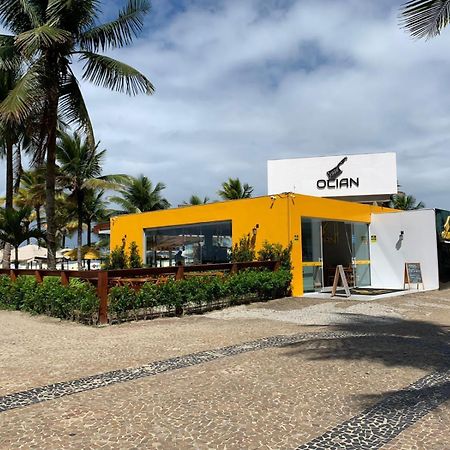 Apartamento frente ao mar com varanda e piscina Praia Grande (Santos) Exterior foto