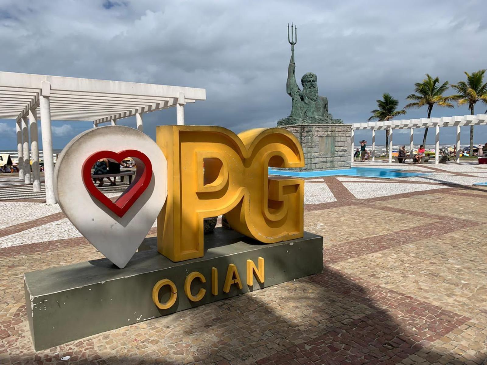 Apartamento frente ao mar com varanda e piscina Praia Grande (Santos) Exterior foto
