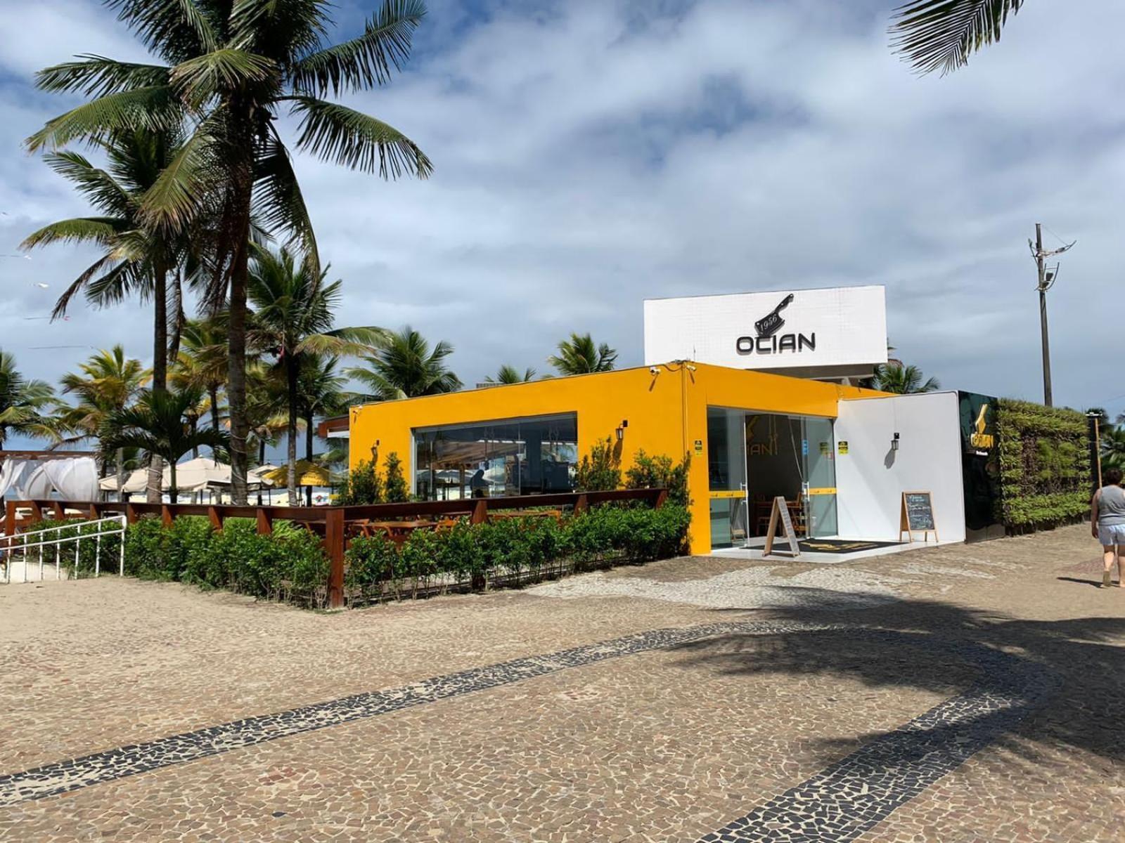 Apartamento frente ao mar com varanda e piscina Praia Grande (Santos) Exterior foto