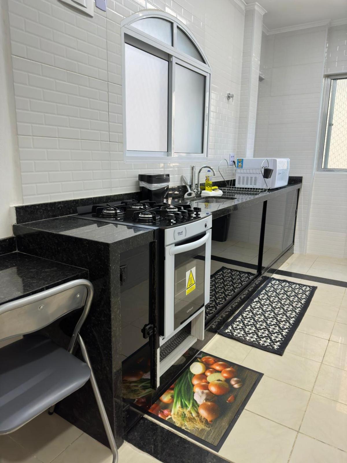 Apartamento frente ao mar com varanda e piscina Praia Grande (Santos) Exterior foto