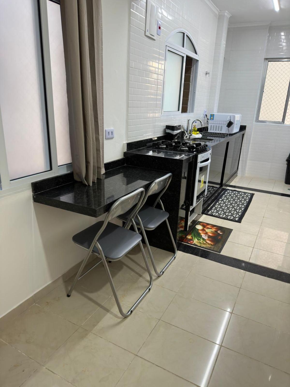 Apartamento frente ao mar com varanda e piscina Praia Grande (Santos) Exterior foto